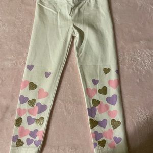 Carter’s Heart leggings size 2T